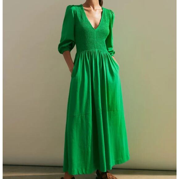 ME+EM Green Maxi Dress - Picture 1 of 9